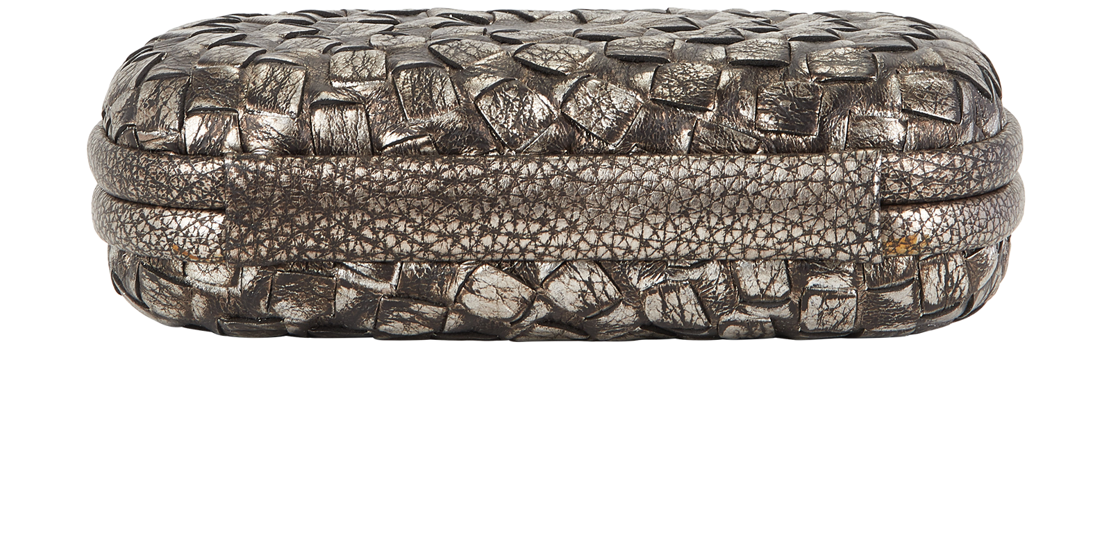 Knot Clutch, &pound;650, Handbags, Bronze, Leather, Top view